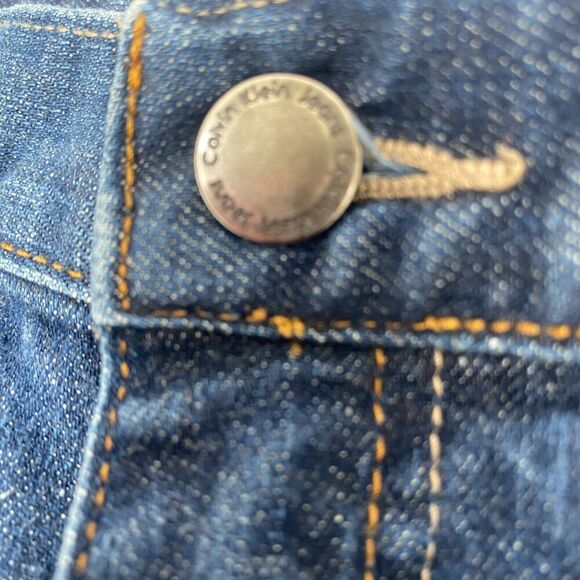 Calvin Klein Flare Bootcut Blue Jeans Women's Size 10 Stretch‎ embroidery - Picture 13 of 16